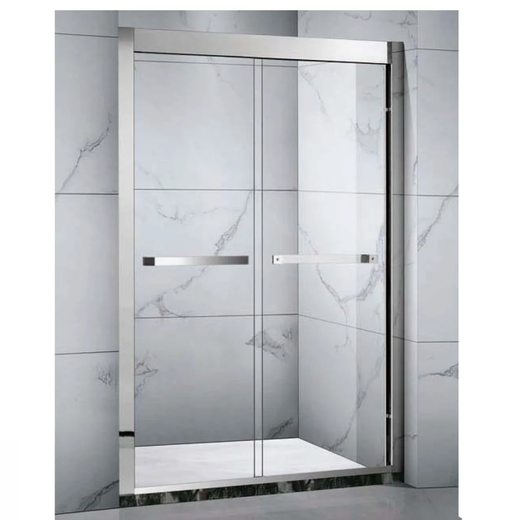 OEM Luxury Simple Waterproof Shower Doors with Tempered Glass for Bathroom and Shower Room