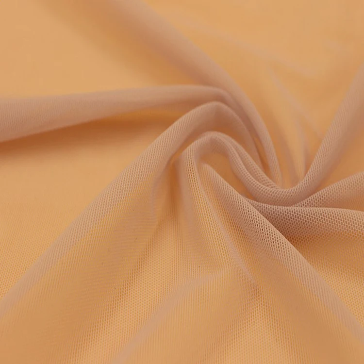 
Stretch Mesh Fabric 62 Nylon 38 Spandex Tulle Net Fabric High Quality Fabric For Clothes 