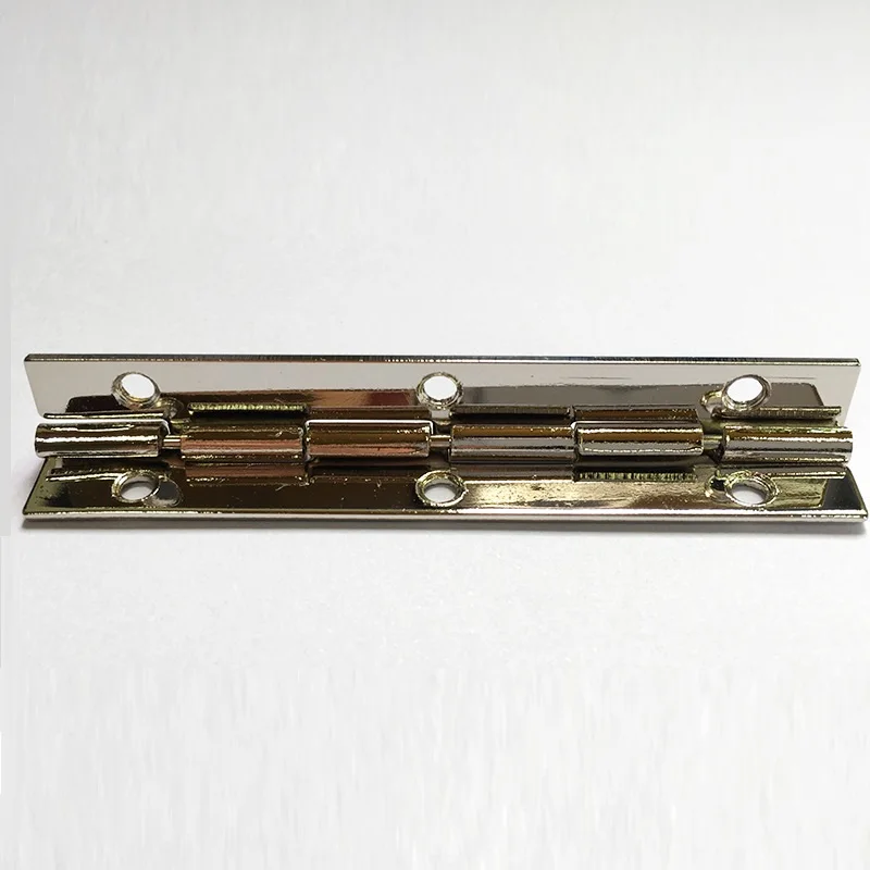 90 or 180 degree stop Wooden box hinge Long piano hinge