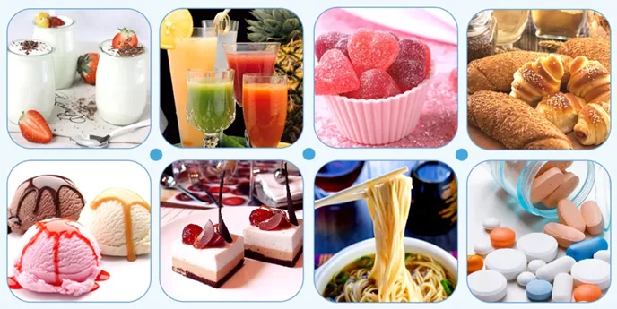 Good Price Food Grade Additives Thickeners Sodium Alginate