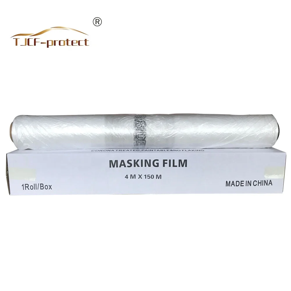 Masking Sheeting Film Car Cover Bodyshop Paint Restoration Diy Paint