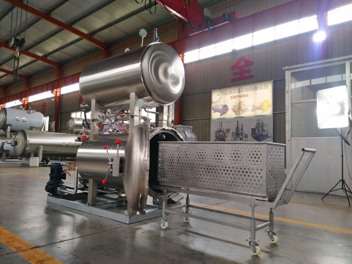 Mini lab food sterilizer retort autoclave