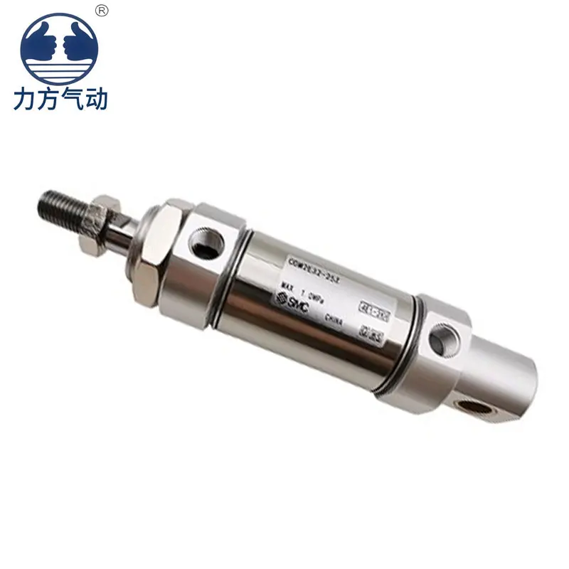 SMC cylinder CDM2E25 series aerodynamic stainless steel material with a 25mm cylinder diameter