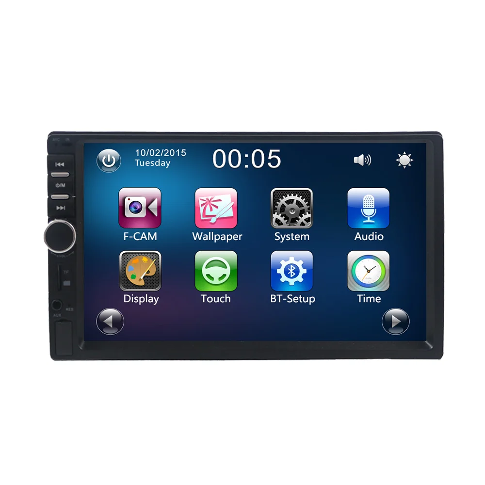 2din wince системы поддержки Зеркало Ссылка BT автомобильный аудио стерео usb sd автомобильный mp5 встроенный ISDB-T