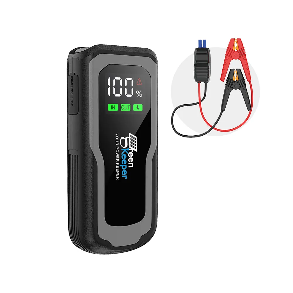 2023 Market Hot Sale Power Bank Battery High Quality 12 24 Volt Ultra Capacitor Jump Starter Power Bank Battery