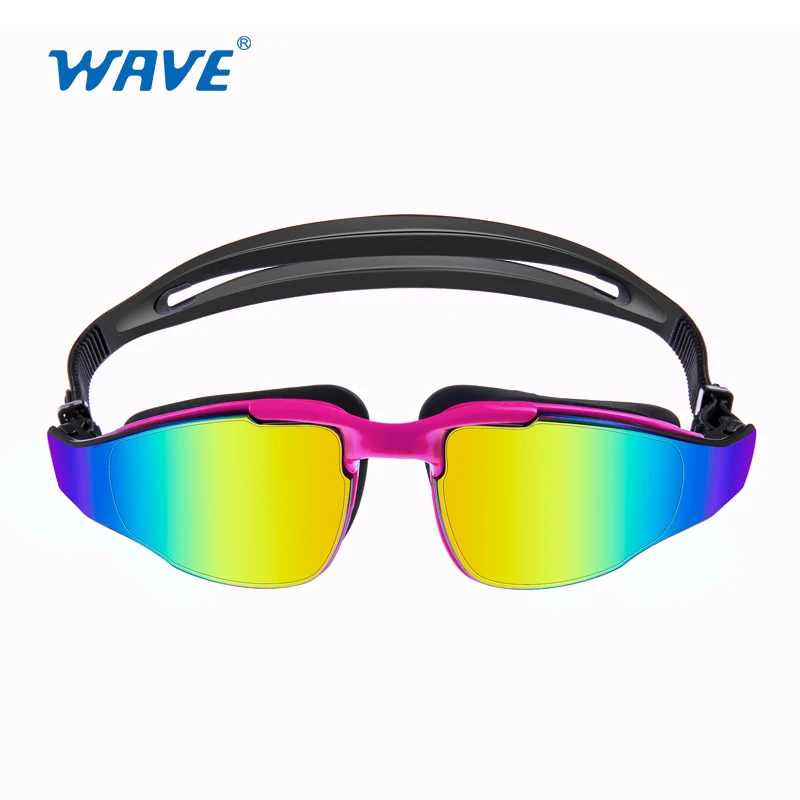 Amazon hot sale super swim goggles free sample soft tempered