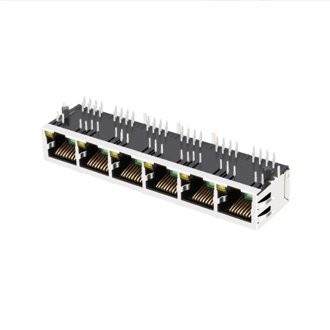 Am1-013 100 gigabit 5G10G network port interface socket RJ45 female socket