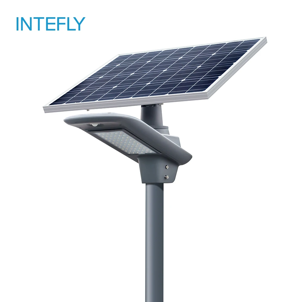 Led Solair Lampadaire Outdoor Led Solar Light 50W Smd Street Light