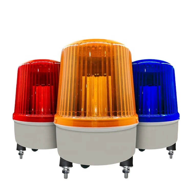 12V 24V 220V Multi Function 4 Modes Rotating Light LED Rotary Beacon Strobe Flashing Light Warning Lamp