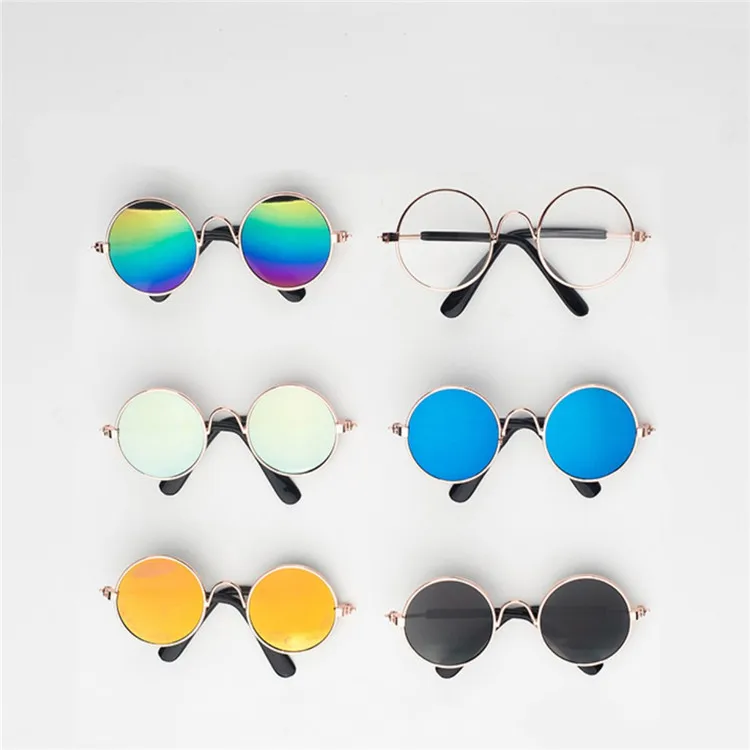 Cat Glasses Dog Glasses Pet Products for Little Dog Cat Eye Wear Dog Sunglasses Photos Props Accessories Pet Supplies Toy