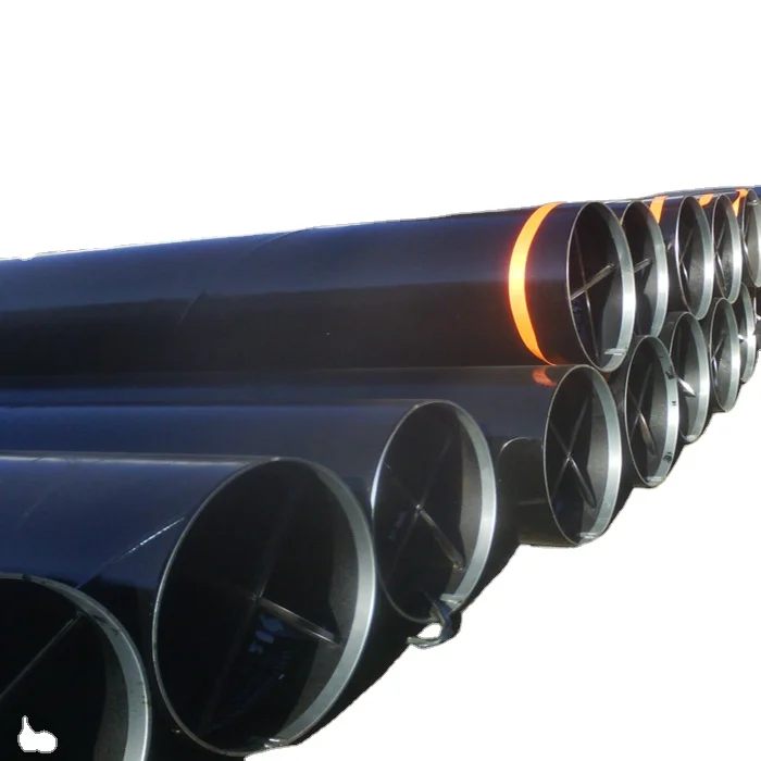 3Lpe Oil Pipeline Liquid Epoxy Anti Corrosion Plastic Coated Spiral Welded Steel Pipe