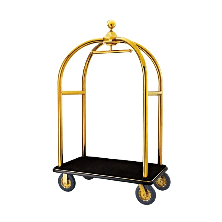 Stainless Steel Commercial Vintage Hotel Luggage
