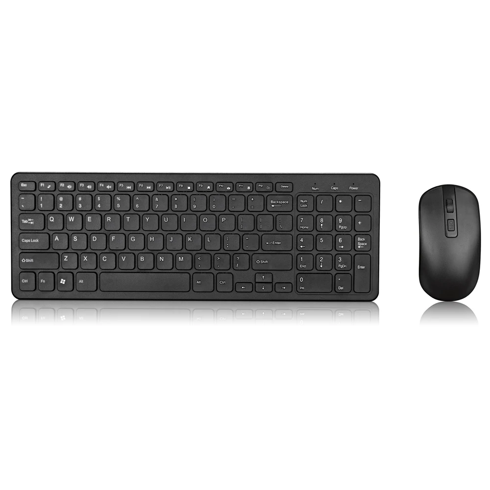 OEM Keyboard Mouse Full Size Computer Smart Ergonomic Portable Office Usb Wireless Keyboard and Mouse Combo