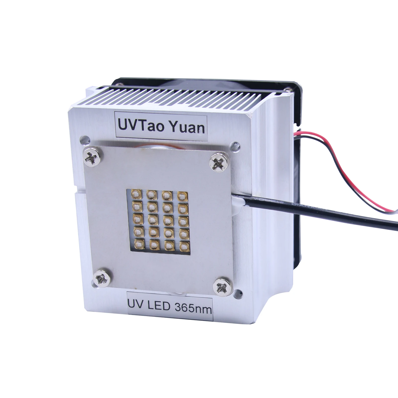 UVA LED Chip 365nm 50W Fast Curing Glue Ink Resin Module Catalytic Chlorination Experimental LED Light Uv COB LED Lamp