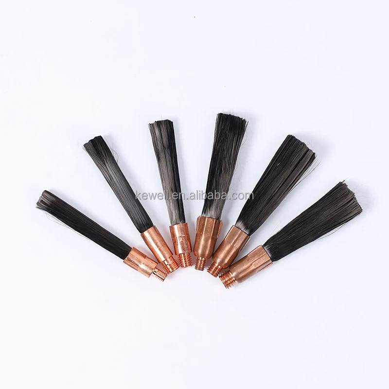 M6/M8/M10 Carbon Fibre Weld Cleaning Brush Industrial Grade Passivate Polish Stainless Steel TIG MIG Welding OEM Bristle Cleaner
