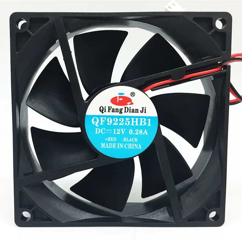 
factory supply 3000RPM 92mm 9225 cpu cooler fan 3 inch 92*92*25mm radiator cooling fan 12v dc 