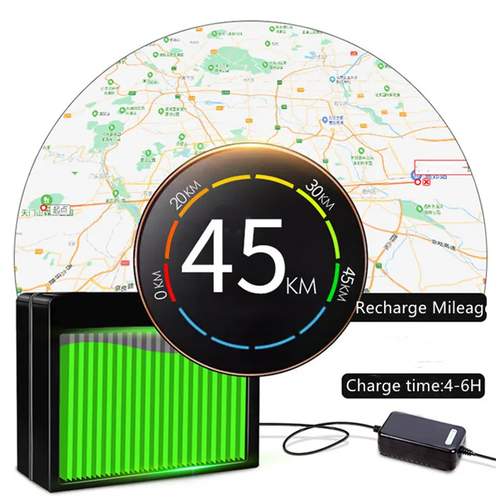 2022 adult high quality frame electric tricycle long range battery 8 inches tire huge bearing capacity Electric Tricycle