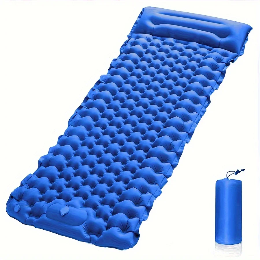 Ultralight Compact Camping Mat Sleeping Cushion with Pillow Inflatable Sofa Air Mattress