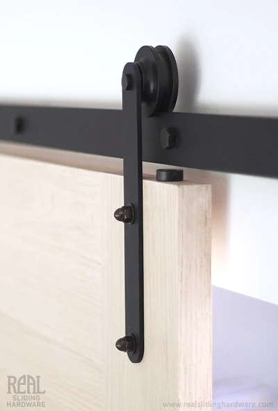 Ningbo Happyhome 5-16FT Barn Door Hardware Sliding Door Steel Track