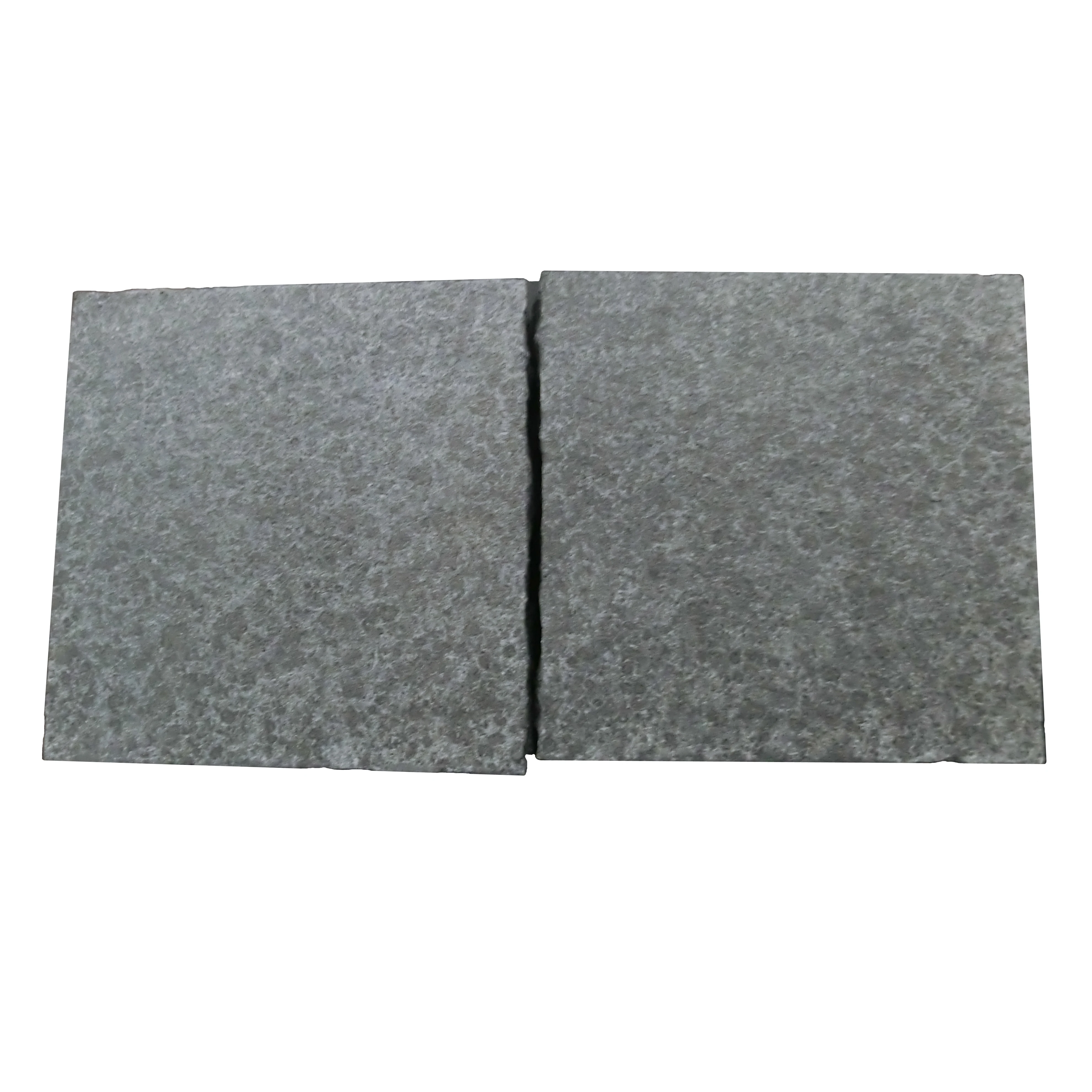 China Custom High Quality Black Mongolian Thick Basalt Stone Tile For Sale
