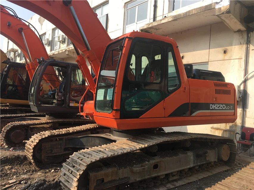 Used DOOSAN DX150LC-7 220lc-7 dx225lca dx420lc-7 dx75 dx60 dh225-7 dx55-7 dx225Hydraulic Crawler Excavator