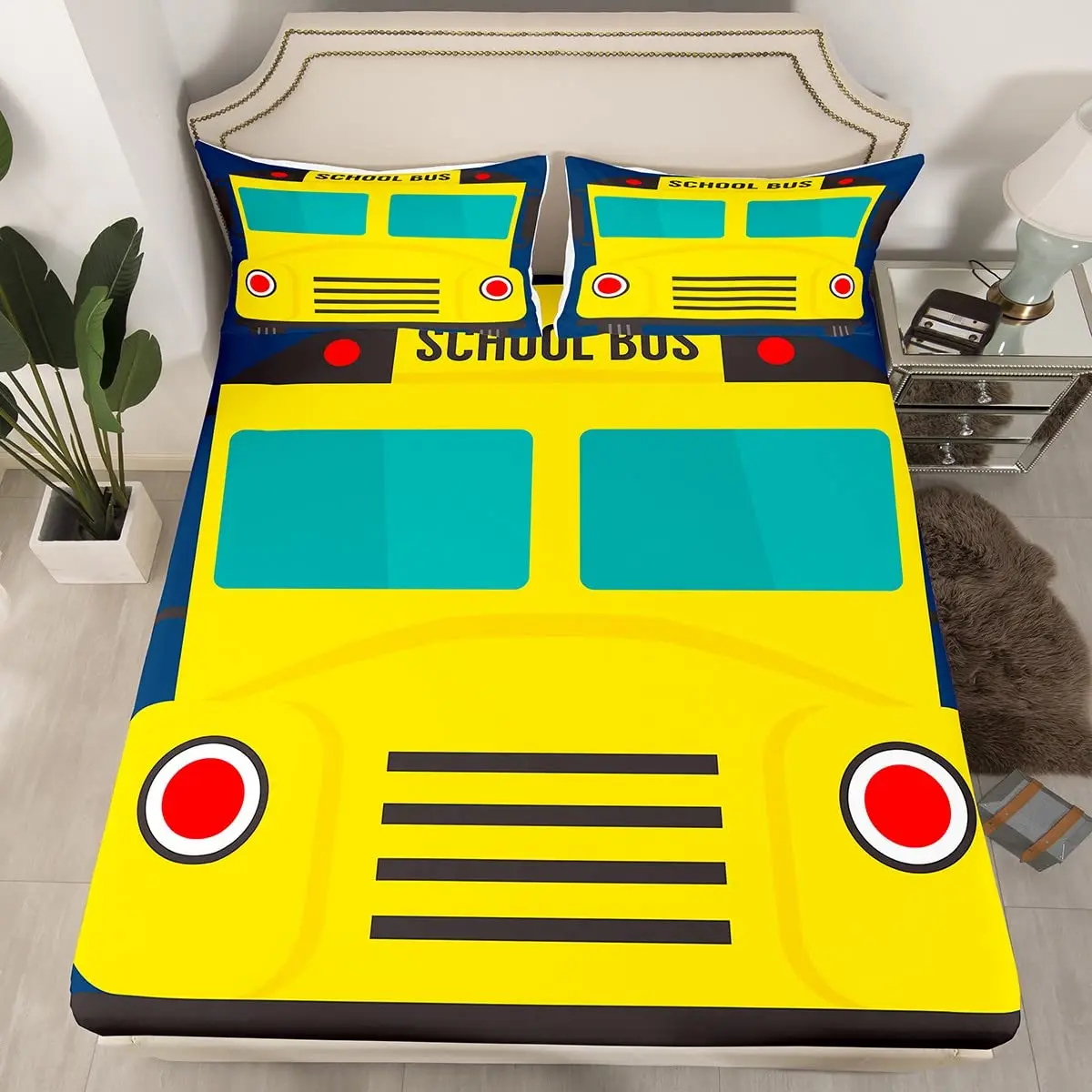 Комплект постельного белья из мягкой ткани