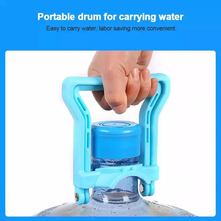 20L Water Bottle Handle Drinking Water Carrier Handle Plastic Carry Lifter Handle Fit 5 Gallon Water Bottle