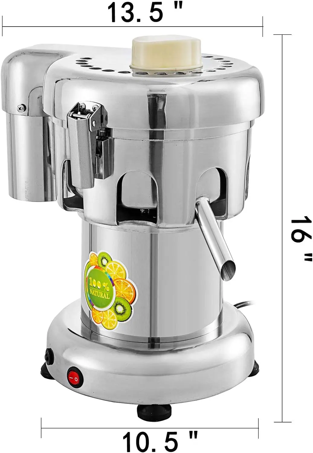 Professional Commercial Use A3000 Vegetable Screw Crushed Juice Making Machine Orange Juice Extractor