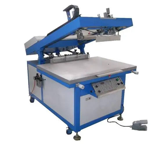 Автоматическая цветная печатная большая новая машина картонная шелкография плоская кровать оборудование для шелкографии