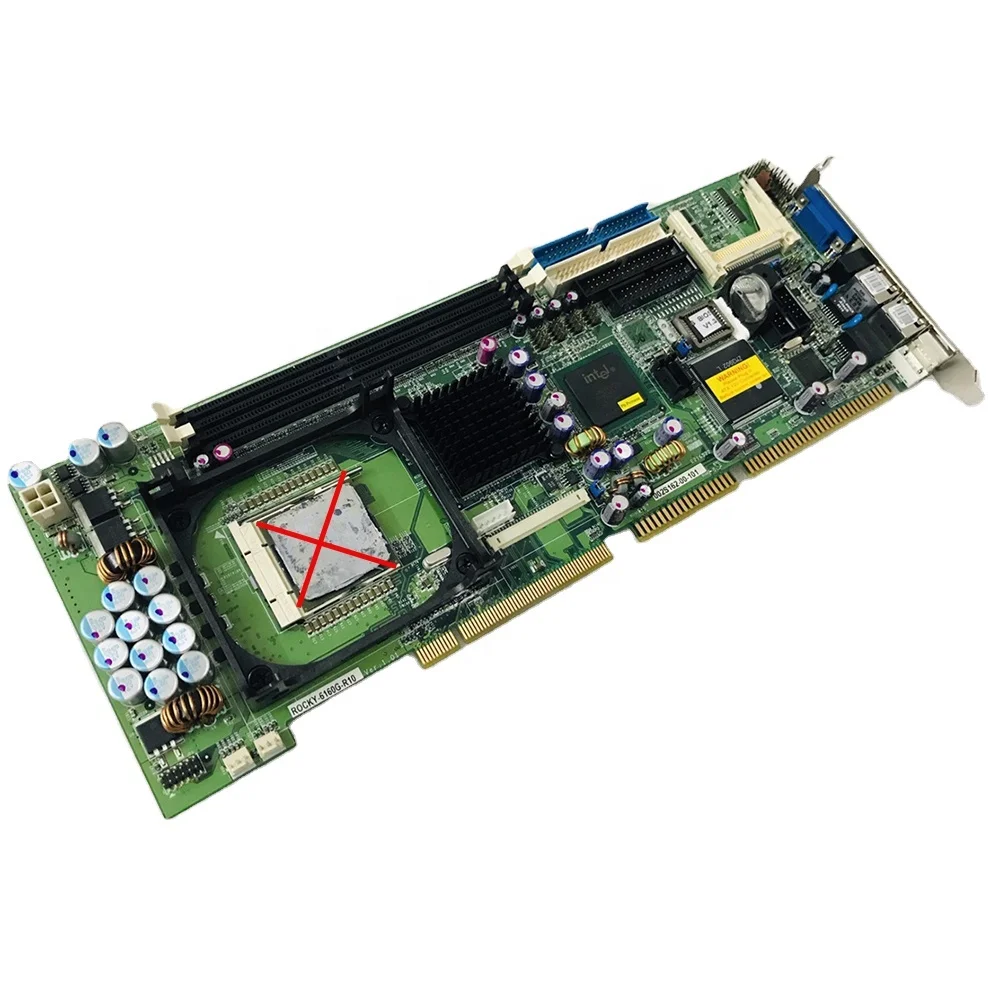ROCKY-6160G-R10 For IEI Industrial Computer Motherboard Before Shipment Perfect Test