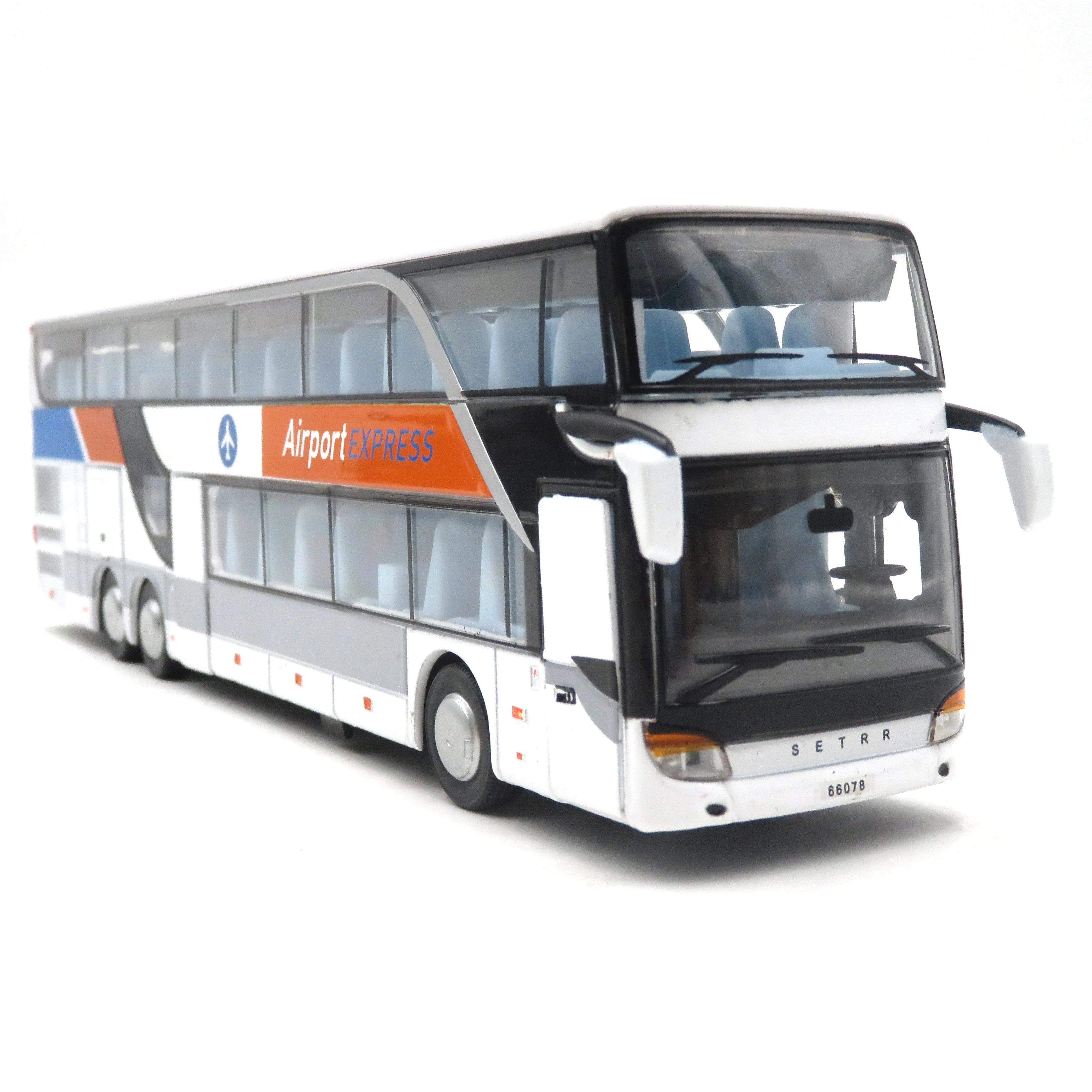
Light And Sound Popular Scale Vehicle Metal Alloy Bus Model 