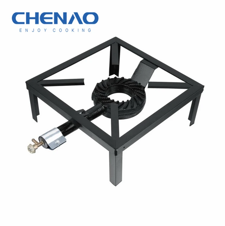 2 горелки в классическом стиле тяжелая чугунная газовая плита со съемными ножками