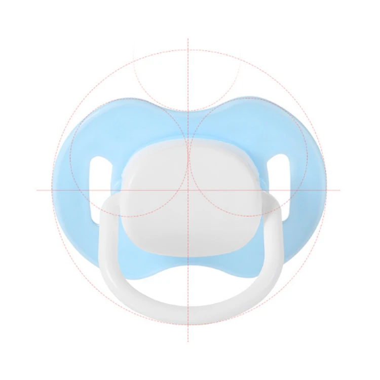 
Food Grade Silicone Baby Nipple Pacifier Clip 