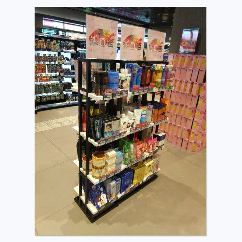 beauty hub - captivating display stands for an enchanting cosmetics showcase