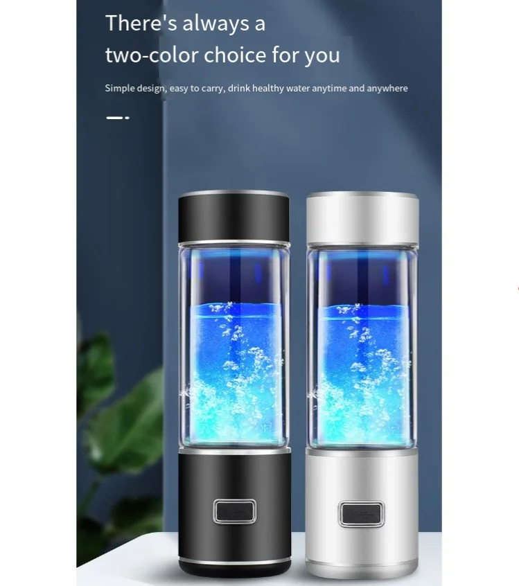 Factory Direct sales oxygen hydrogen water ionizer bottle hydrogen-rich water bottle hydrogen water bottle 2024