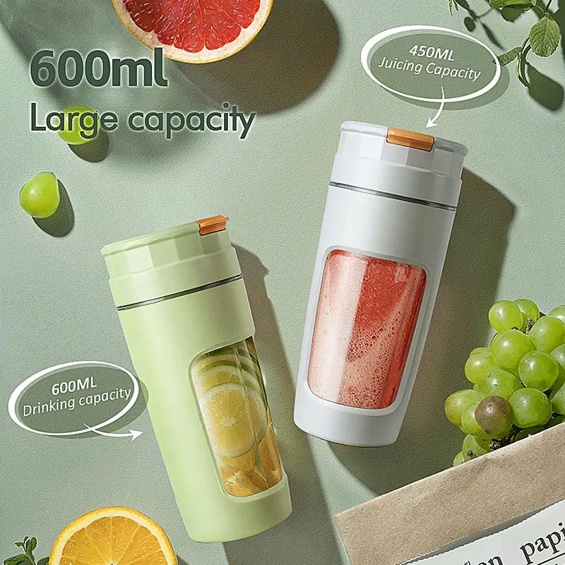 electric USB portable fruit juice maker machine smoothie blender mini mixer bottle orange juice extractor automatic juicers
