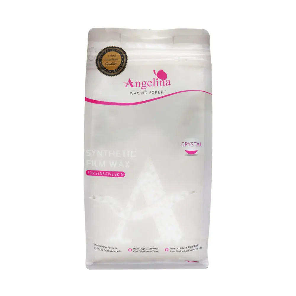 Wholesale Price Top Quality Hard Wax Beads For Sensitive Skin Crystal Film Hot Wax For Beauty Salon and Home Use