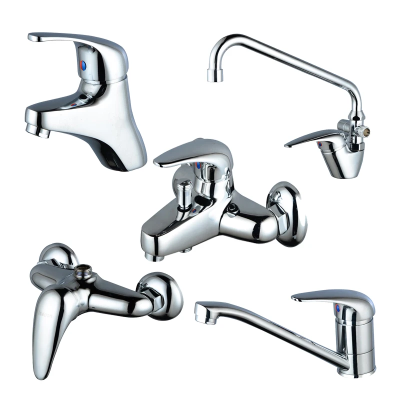 acquered brass diverter valve european style economic kitchen faucet one handle sink mixer tap