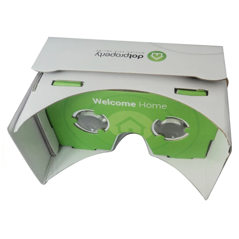 2021 September Promotional 10% Off High Quality New Design Google cardboard VR 3D Glasses Set