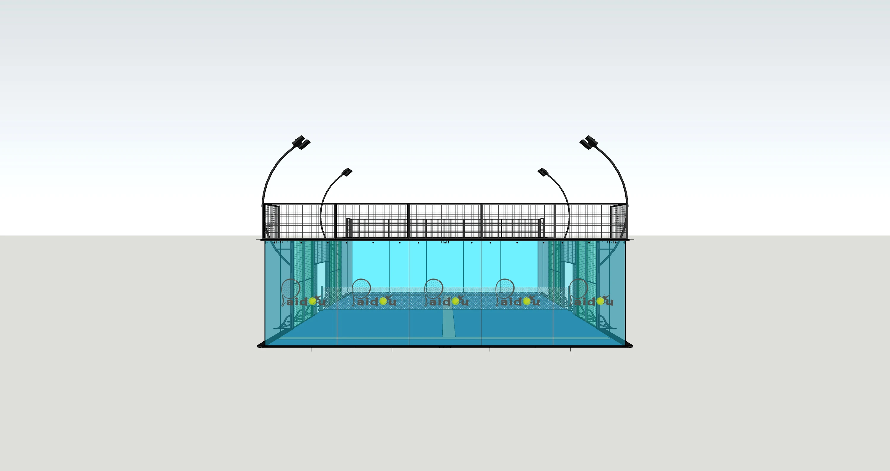 Football field safety protection tennis court fence net basketball court fence fence