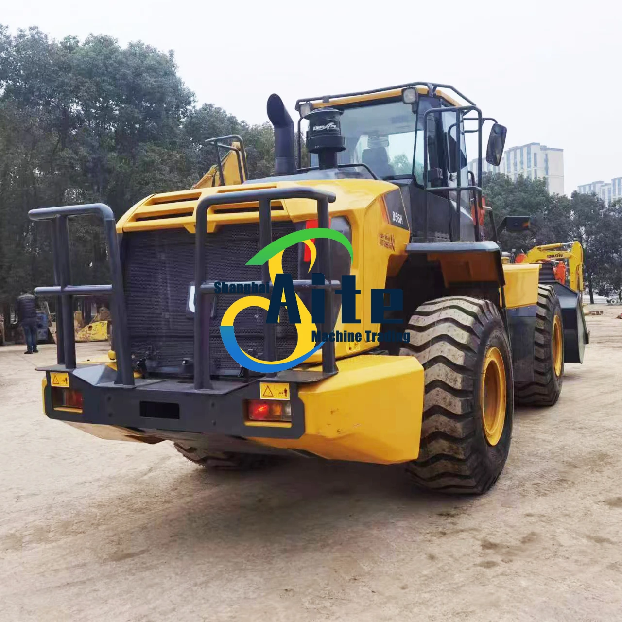 2020 year Liugong 856h wheel loader used hydraulic front loader with cummins strong engine