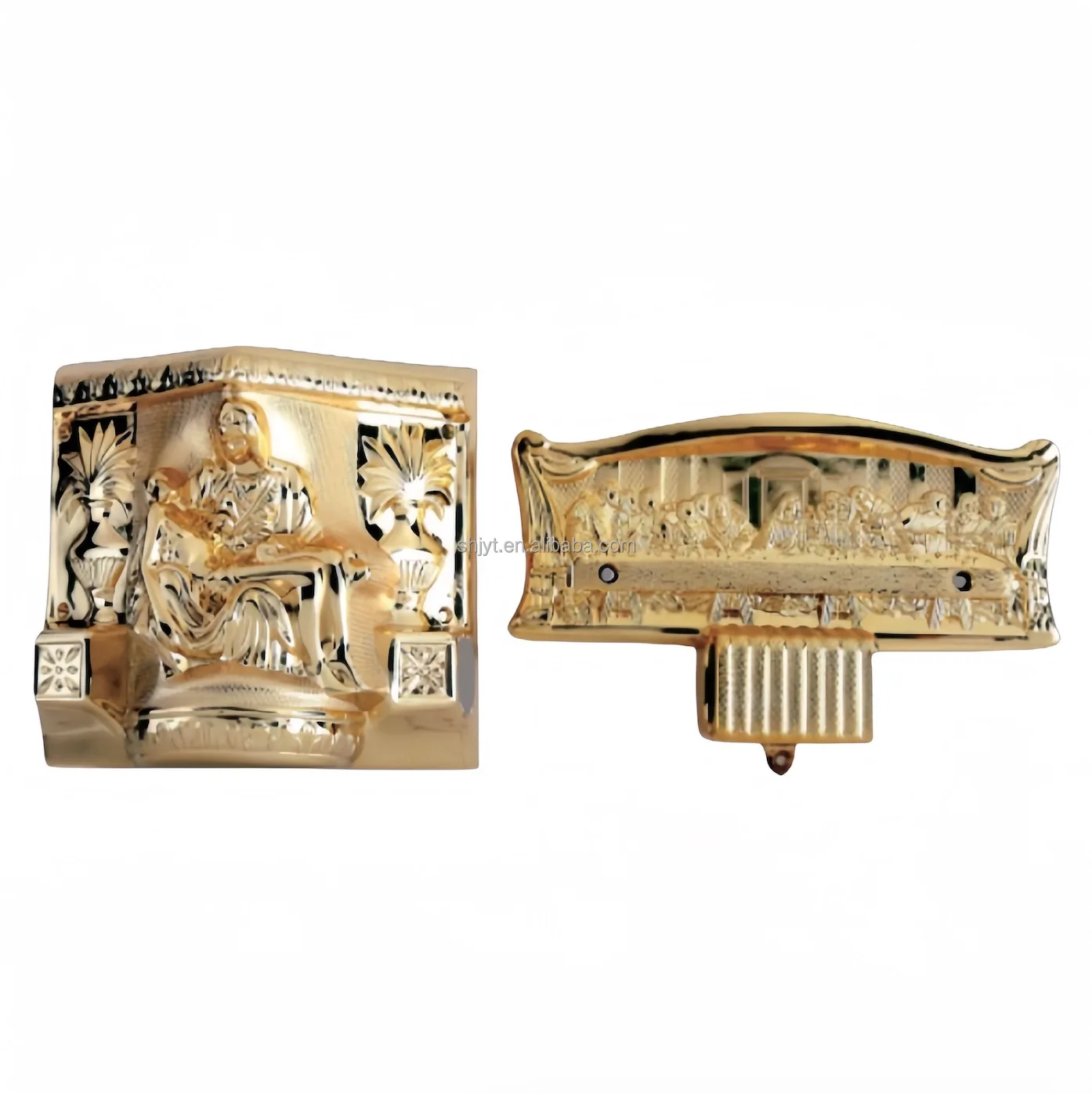 In Stock Model 9# Casket Fitting Plastic Coffin Corner Funeral Casket Coffin Funeral Casket Coffin