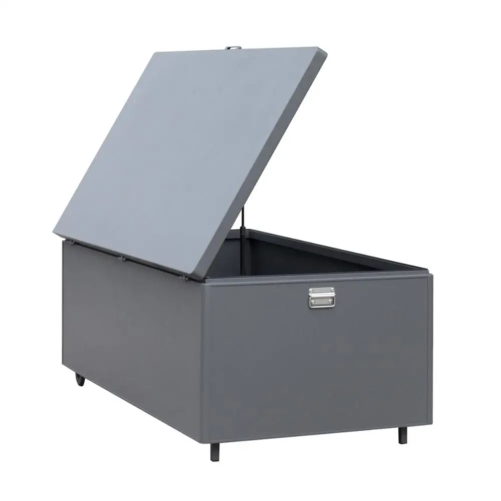 Storing Outdoor Furniture Aluminum Frame PVC Board Outdoor Cushion Box Waterproof Storage box