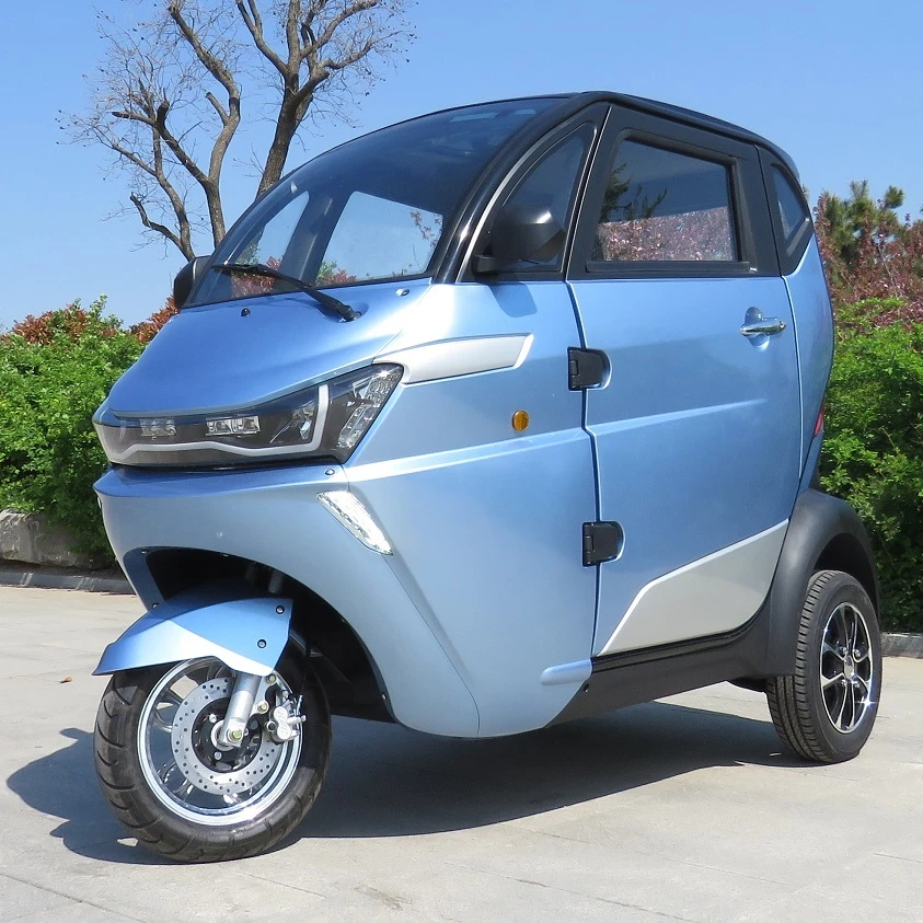 EEC/COC High Quality new electric cars 3 wheel closed  tricycles for adults