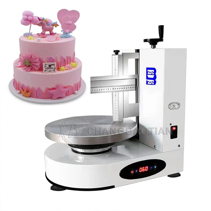 Quality Assurance cake icing smoother cake-icing-machine manual cake icing wedding decoration custom printing