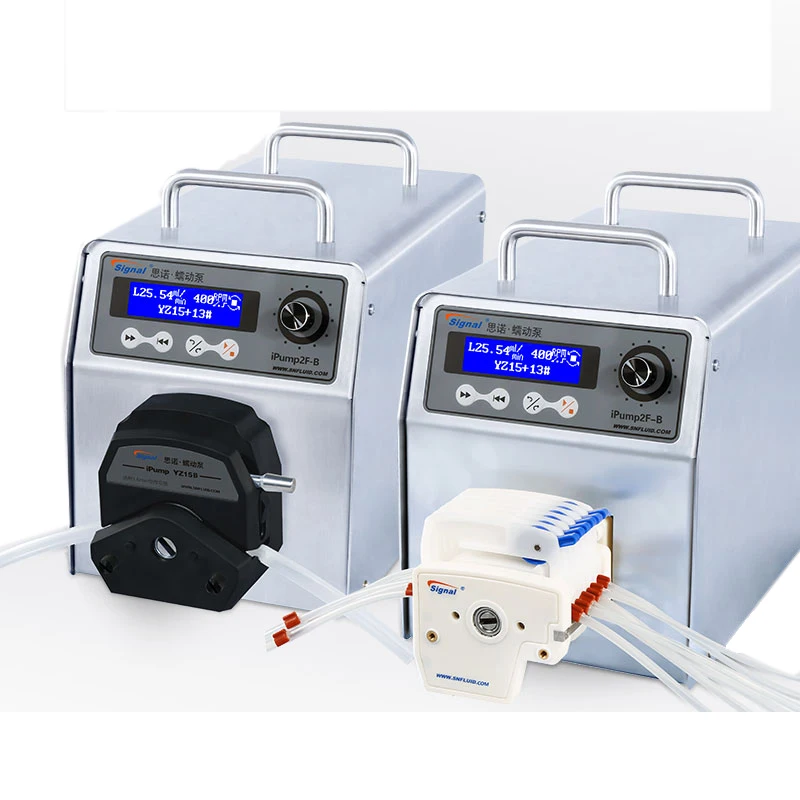 Positive peristaltic pump stepper motor 0.0008-825.0mL/min peristaltic pump liquid filling machine