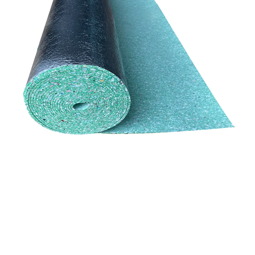 Double-sided non-woven fabric ground leveling flooring underlayment for wooden floors