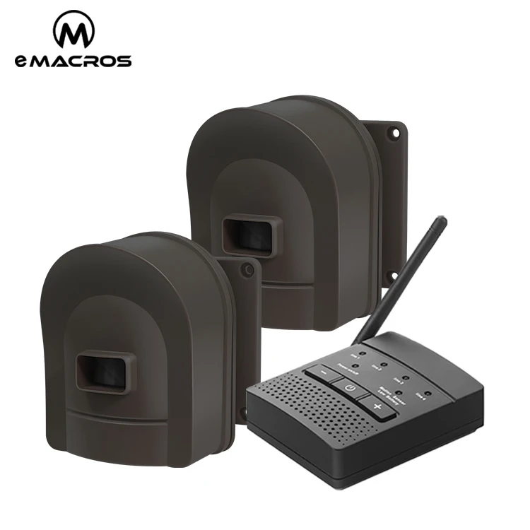 House Alarm System Home Security Sensor Weatherproof Wireless Security Alert System for Driveway Motion Detector