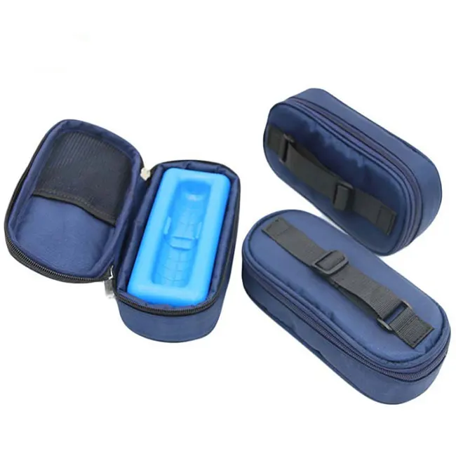 
Waterproof Portable Small Medical Cooler Box Insulin Pen Insulated Cooler Bag for Diabetic 