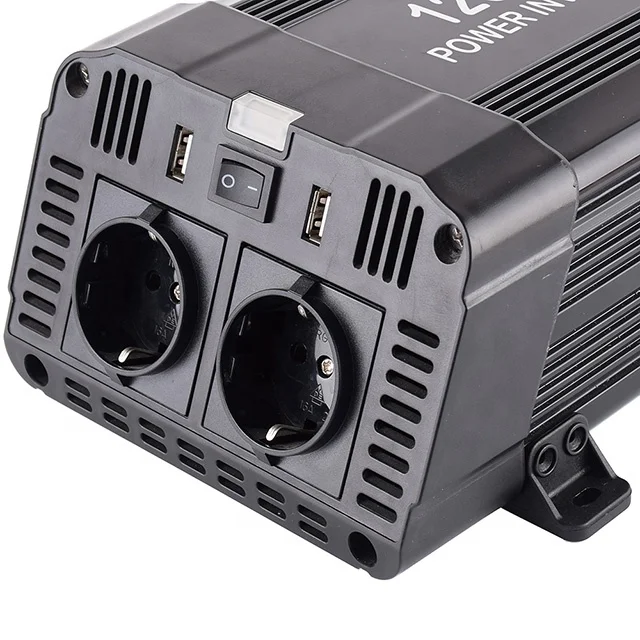 
Hight efficiency 12v to 220v modified sine inverter 1000/1200/1500 watt dc to ac power inverter 